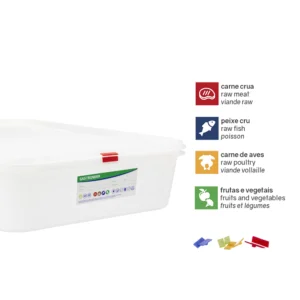 caixa gastronorm PP 14L reutilizável e ecológico da Copopalhinhas