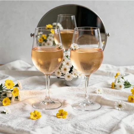 Detalhe do copo de vinho em Tritan 32cl Copopalhinhas feito com materiais amigos do ambiente