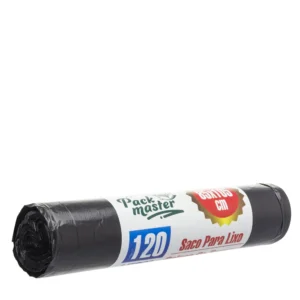 Produto sustentável sacos do lixo preto 120L da Copopalhinhas para eventos e restauração