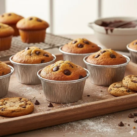 Molde redondo em alumínio para forno 8,1 x 3,2 cm Copopalhinhas