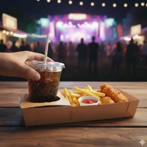 BANDEJA DE TRANSPORTE PARA 1 COPO 1 COMPARTIMENTO 25x12x4CM-HOS260.05-4