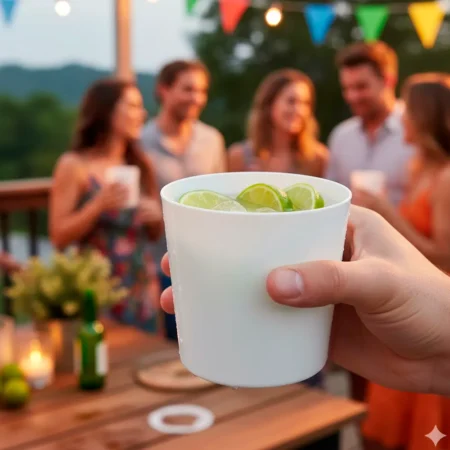 BCAIPPBR28CL-COPO CAIPIRÃO EM PP BRANCO 28CL