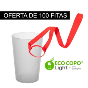 Eco Copo Light em PP 20cl reutilizável e ecológico da Copopalhinhas