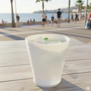 copo caipira branco 33cl policarbonato