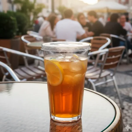 copo granity em policarbonato de 30cl com tampa plástico