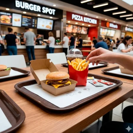 Este tabuleiro fast food em PP castanho foi desenvolvido para autosserviço, restauração rápida, esplanadas e todo o tipo de operações horeca que necessitam de materiais duráveis e de fácil manutenção.