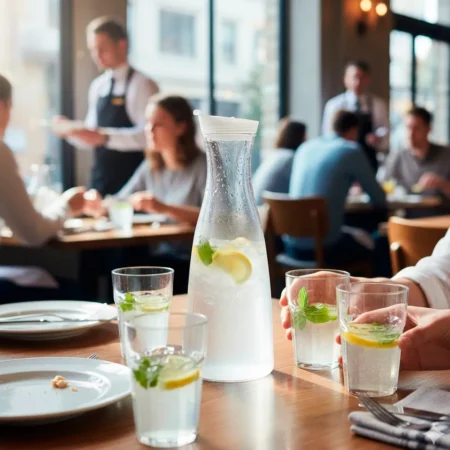 jarro com tampa em ploicarbonato de 1L