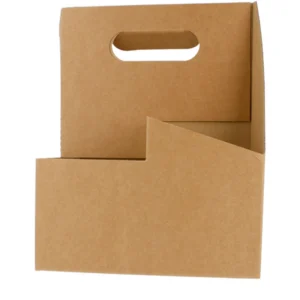 porta-copos em cartão microcanal reutilizável e ecológico da Copopalhinhas