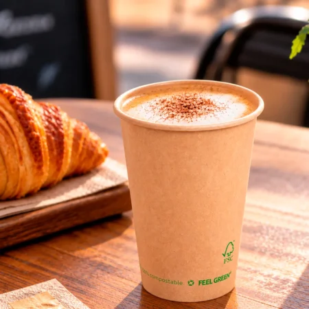 O Copo de Papel Plastic Free 36cl (360ml) destaca-se como uma solução prática e ambientalmente responsável para quem deseja desfrutar de bebidas sem gerar resíduos plásticos.