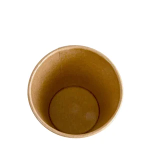 Detalhe do copo de papel cartolina dupla parede Copopalhinhas feito com materiais amigos do ambiente