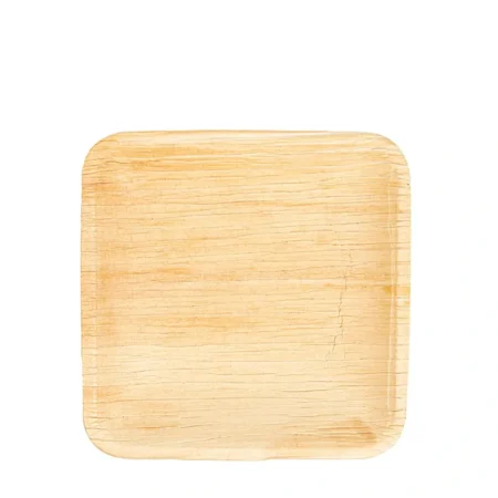 PRATO QUADRADO EM ARECA NATURAL-FOLHA DE PALMEIRA-15x15x1,5CM-HOS289.31-1