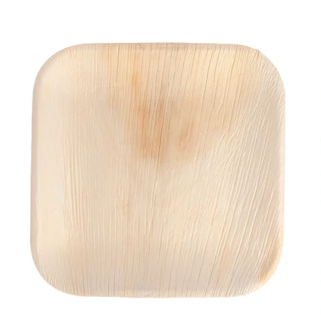 PRATO QUADRADO EM ARECA NATURAL-FOLHA DE PALMEIRA-18x18x1,5CM-HOS289.32-1