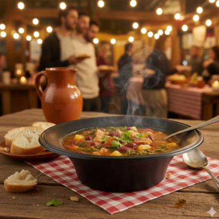 TIGELA DE SOPA REUTILIZÁVEL EM PS PRETO 50CL-B730380-web4