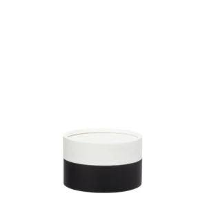 Caixa de cartão premium com tampa para cheesecake individual e pastelaria gourmet