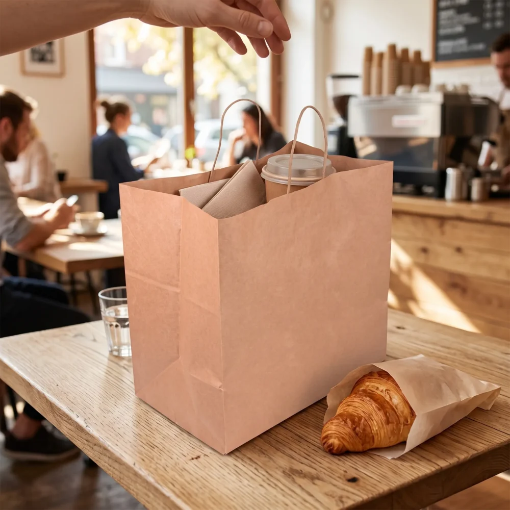 sacos de papel para take-away